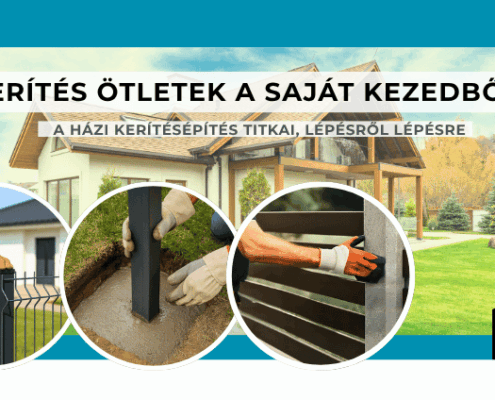 Kerítés építése házilag