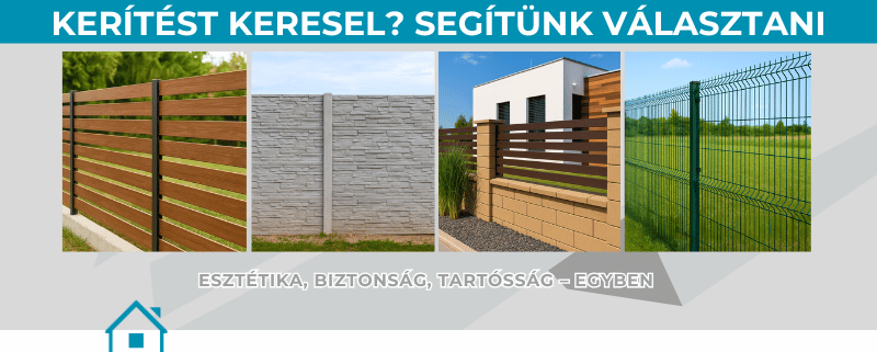 Milyen kerítést válasszak