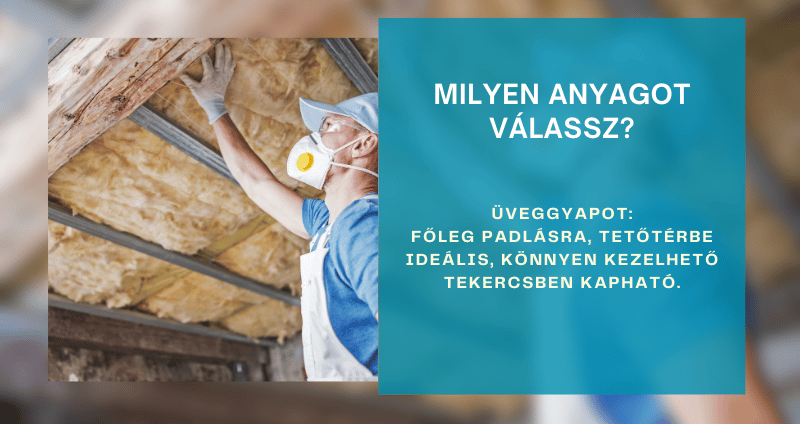 Üveggyapot szigetelés